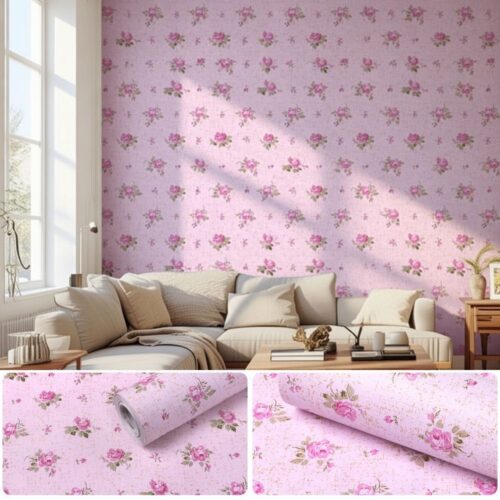 Desain tanpa judul - 2026-01-29T140341.384 Wallpaper Dinding Sticker Shabby Pink